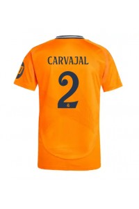 Fotbalové Dres Real Madrid Daniel Carvajal #2 Venkovní Oblečení 2024-25 Krátký Rukáv